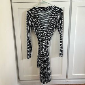 Banana republic wrap dress, knee length